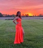 Mermaid Square Neck Satin Prom Dresses With Ruched
