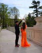 Mermaid Off-the-shoulder Sparkly Sequin Prom Dresses With Feather