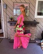 Mermaid Off-the-shoulder Sparkly Sequin Prom Dresses With Feather