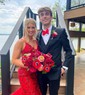 Mermaid V-neck Glitter Tulle Prom Dresses With Appliques