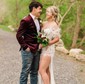Mermaid V-neck Sparkly Sequin Prom Dresses With Appliques