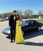 A-line Strapless Chiffon Pleated Cut Out Prom Dresses