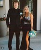 Mermaid One Shoulder Jersey Beaded Prom Dresses With Ruched