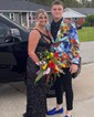 Sheath/Column One Shoulder Sequin Cut Out Prom Dresses