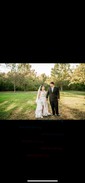 Ball Gown/Princess V-neck Satin Sweep Train Wedding Dresses With Split Front