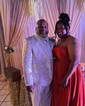 Ball Gown/Princess V-neck Satin Sweep Train Wedding Dresses With Split Front