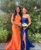 Mermaid One Shoulder Sparkly Sequin Prom Dresses