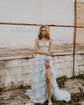 Ball Gown Sweetheart Tulle Tiered Prom Dresses With Appliques