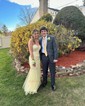 Mermaid Strapless Tulle Prom Dresses With Appliques