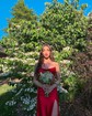 Mermaid Strapless Satin Corset Prom Dresses With Ruched