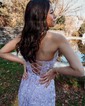 Mermaid Strapless Tulle Corset Prom Dresses With Appliques