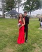 Mermaid Strapless Tulle Prom Dresses With Appliques