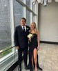 Sheath/Column Strapless Sparkly Sequin Prom Dresses With Beading