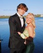 Unique Sheath/Column Satin Sweetheart Ruched Split Prom Dresses