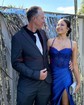 Mermaid Sweetheart Satin Corset Prom Dresses With Appliques