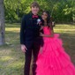 Ball Gown Strapless Tulle Ruffle Tiered Prom Dresses