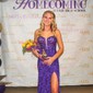 Sheath/Column V-neck Sparkly Sequin Prom Dresses
