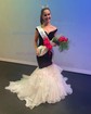 Mermaid Off-the-shoulder Velvet Tulle Ruffle Tiered Prom Dresses