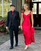 Sheath/Column Off-the-shoulder Satin Corset Prom Dresses