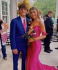 Sheath/Column Off-the-shoulder Satin Corset Prom Dresses