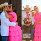Ball Gown Off-the-shoulder Tulle Puff Sleeve Tiered Prom Dresses
