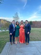 A-line Cowl Neck Floor-length Satin Prom Dresses