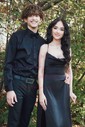 A-line Cowl Neck Floor-length Satin Prom Dresses