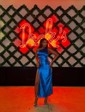Elegant Black Satin Bodycon One Shoulder Ruffle Formal Dresses