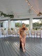 Elegant Black Satin Bodycon One Shoulder Ruffle Formal Dresses