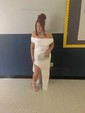 Sheath/Column Off-the-shoulder Stretch Crepe Floor-length Ruched Formal Dresses