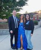 Ball Gown Off-the-shoulder Satin Tiered Prom Dresses With Beading
