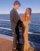 Sheath/Column Strapless Sparkly Sequin Prom Dresses With Beading