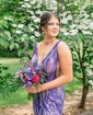 Mermaid V-neck Backless Sparkly Sequin Prom Dresses