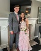 Ball Gown Off-the-shoulder Tulle Tiered Prom Dresses With Appliques