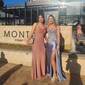 Mermaid Sweetheart Satin Corset Prom Dresses With Appliques
