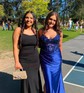 Mermaid V-neck Satin Beaded Prom Dresses With Appliques