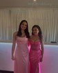 Mermaid Sweetheart Satin Corset Prom Dresses With Appliques