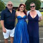 A-line Cowl Neck Tulle Prom Dresses With Ruched