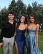 A-line Cowl Neck Tulle Prom Dresses With Ruched