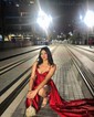 Sheath/Column Sweetheart Satin Corset Prom Dresses With Appliques