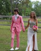 Sheath/Column Strapless Sparkly Sequin Prom Dresses With Beading