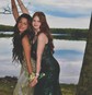Mermaid V-neck Sparkly Sequin Prom Dresses With Appliques