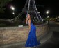 Mermaid V-neck Sparkly Sequin Prom Dresses With Appliques