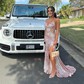 Mermaid V-neck Sparkly Sequin Prom Dresses With Beading