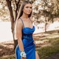Sheath/Column Cowl Neck Satin Corset Prom Dresses With Beading