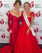 Ball Gown Sweetheart Tulle Ruffle Prom Dresses With Ruched