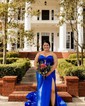 Sheath/Column Strapless Satin Cut Out Prom Dresses With Ruched