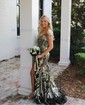 Sheath/Column Off-the-shoulder Sparkly Sequin Prom Dresses