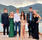 Mermaid Square Neck Jersey Beaded Prom Dresses With Appliques