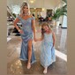 Sheath/Column Off-the-shoulder Satin Prom Dresses With Beading